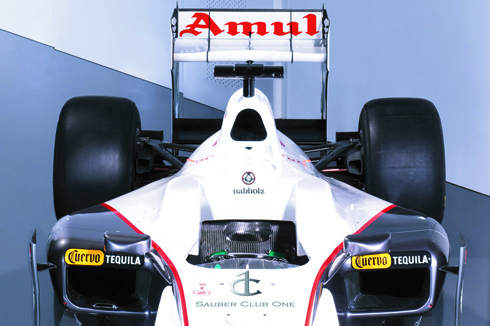 Amul to sponsor Sauber F1 at Indian GP